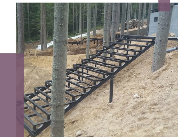 Монтаж металлических лестниц в Уссурийске от 13661 руб. 