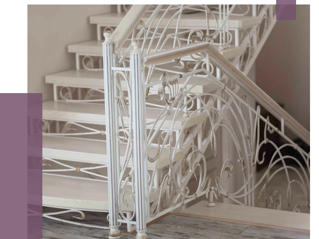 Изготовление кованых лестниц на заказ в Уссурийске от 87635 руб. | ПРОЛЁТ-Сср