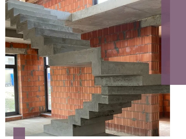 Изготовление бетонных лестниц под ключ в Уссурийске