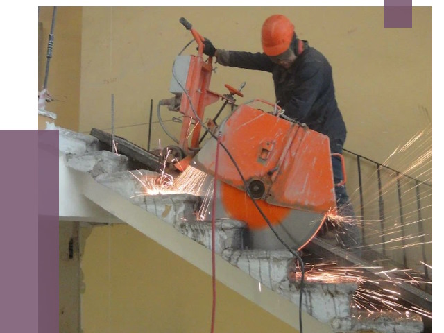 Демонтаж бетонных лестниц в Уссурийске от 4640 руб. за м2 | ПРОЛЁТ-Сср