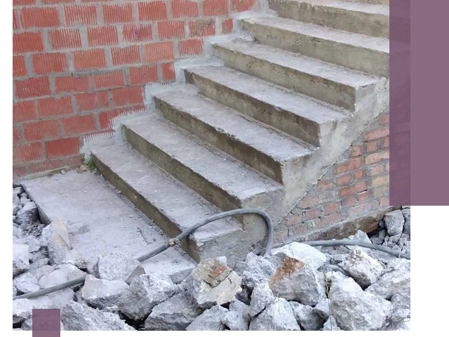 Демонтаж бетонных лестниц в Уссурийске: быстро и безопасно