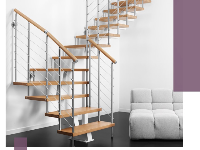 Модульные лестницы под ключ в Уссурийске — монтаж и изготовление