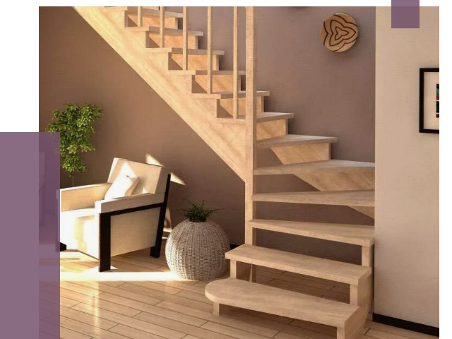 Изготовление Г-образных лестниц в Уссурийске от 19074 руб. 