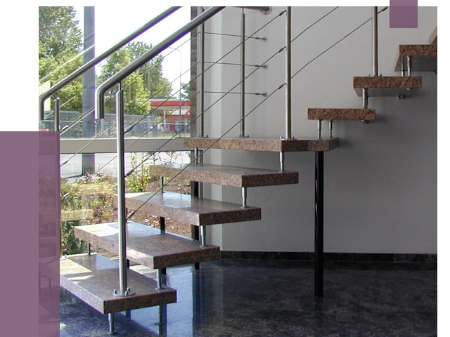 Лестницы на больцах в Уссурийске от 8042 руб. под ключ | ПРОЛЁТ-Сср