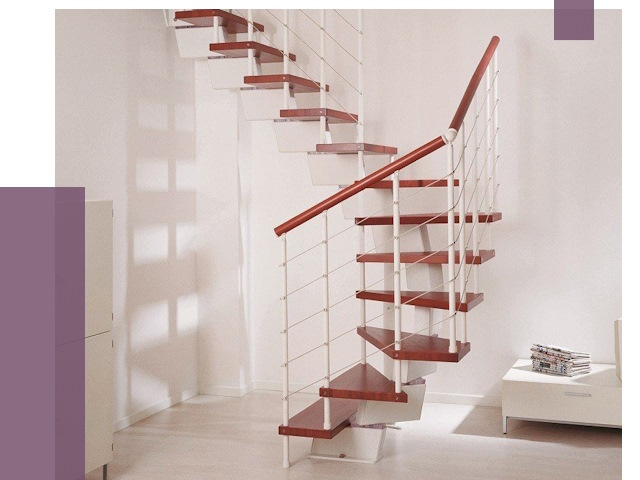 Изготовление лестниц на больцах в Уссурийске от 9795 руб. | ПРОЛЁТ-Сср