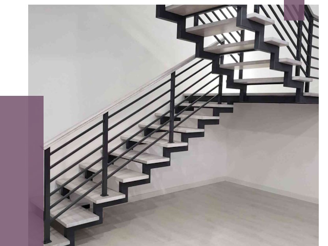 Лестницы на металлокаркасе под ключ в Уссурийске от 12888 руб. | ПРОЛЁТ-Сср