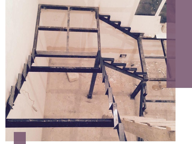 Монтаж лестниц на металлокаркасе в Уссурийске быстро и качественно