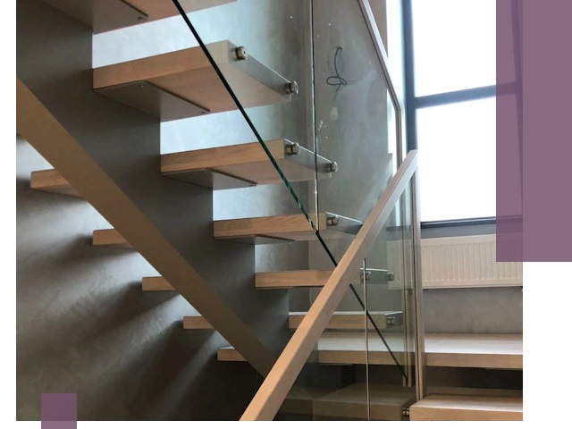 Изготовление лестниц на монокосоуре в Уссурийске с монтажом и гарантией