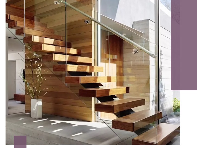 Современные лестницы на заказ в Уссурийске — изготовление и монтаж