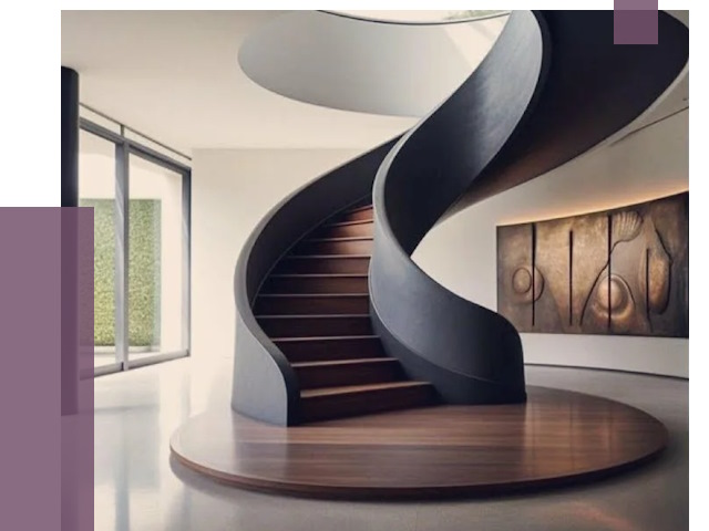 Элитные лестницы под заказ в Уссурийске от 190735 руб. — ПРОЛЁТ-Сср