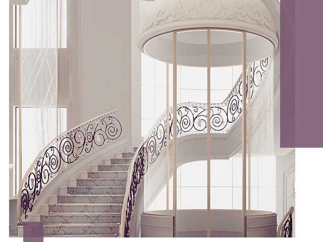 Элитные лестницы на заказ высокого класса в Уссурийске