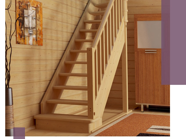 Лестницы эконом класса под ключ в Уссурийске — недорого и быстро