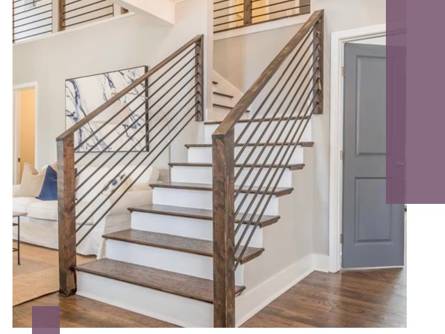 Лестницы для коттеджа под ключ в Уссурийске — изготовление и монтаж