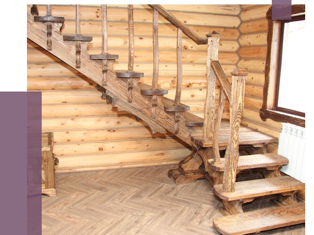 Лестницы в баню в Уссурийске от 19280 руб. — изготовление | ПРОЛЁТ-Сср