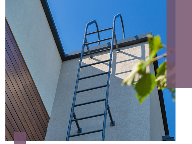 Лестницы на крышу в Уссурийске — изготовление, монтаж, демонтаж
