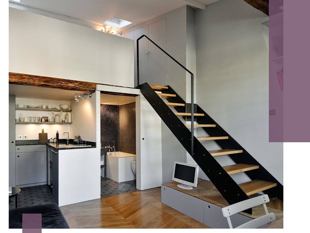 Лестницы на антресоль под ключ в Уссурийске — изготовление и монтаж