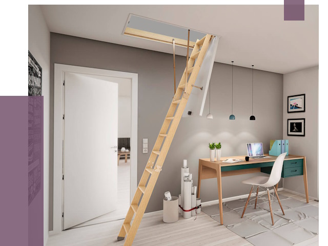 Чердачные лестницы в Уссурийске — от 14692 руб. | ПРОЛЁТ-Сср