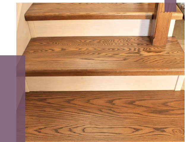 Буковые лестницы под ключ в Уссурийске от 12630 руб.