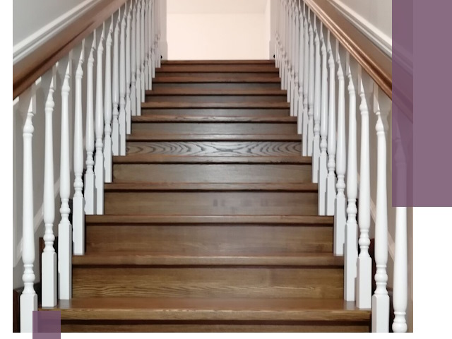 Лестницы из ясеня на заказ в Уссурийске — изготовление и монтаж