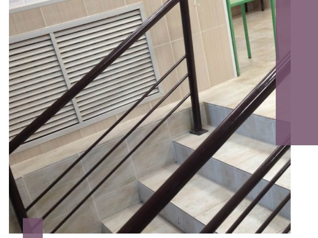 Изготовление перил из металла под ключ в Уссурийске