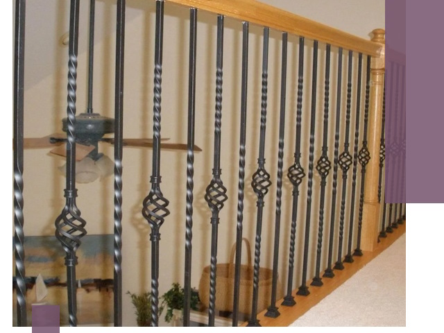 Изготовление и монтаж кованных перил в Уссурийске под ключ