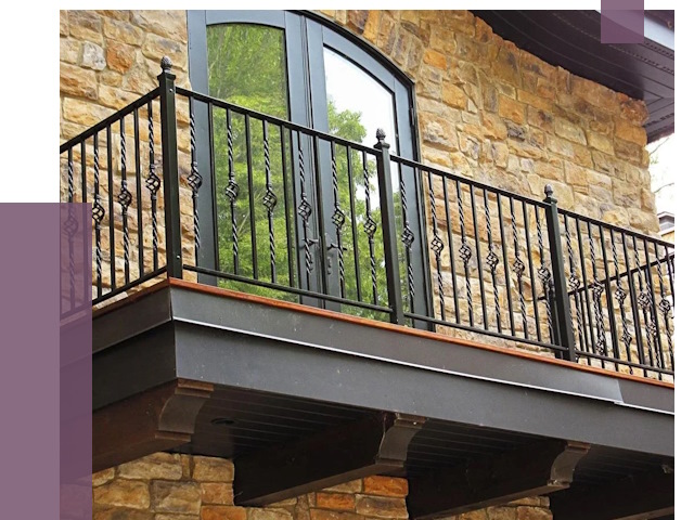 Балконные ограждения в Уссурийске от 8093 руб. — купить | ПРОЛЁТ-Сср