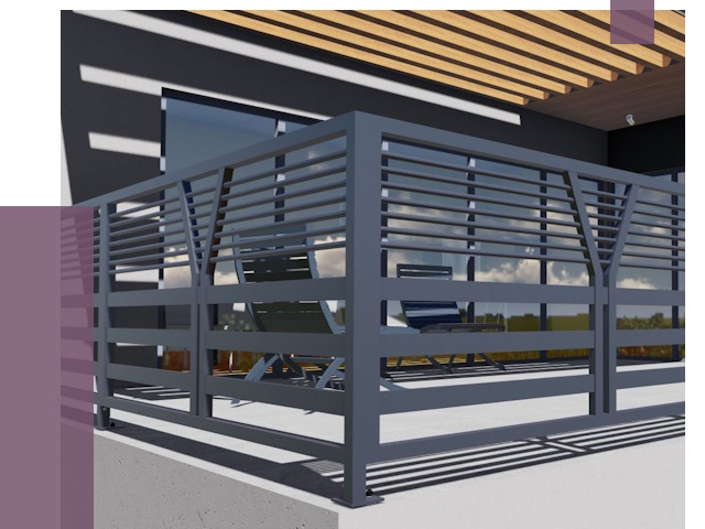 Изготовление балконных ограждений в Уссурийске от 10826 руб. | ПРОЛЁТ-Сср