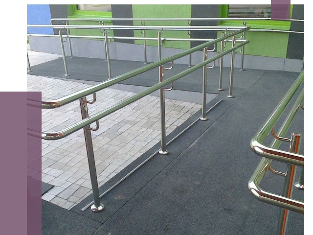 Ограждения пандусов в Уссурийске от 4382 руб. монтаж | ПРОЛЁТ-Сср