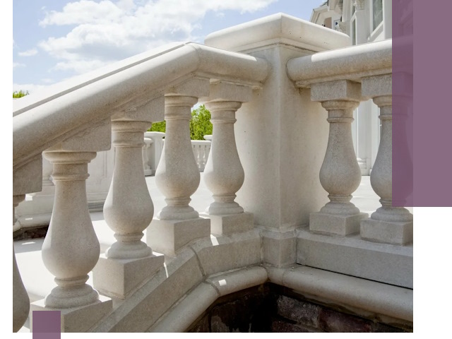 Балюстрады из металла и камня под ключ в Уссурийске