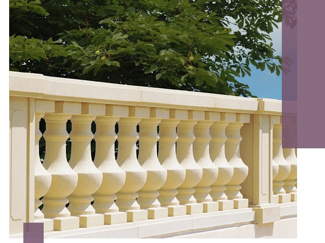 Установка балюстрады в Уссурийске: изготовление и монтаж под ключ