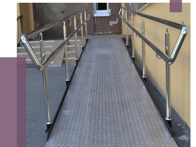 Пандусы в Уссурийске от 12372 руб. — установка для инвалидов | ПРОЛЁТ-Сср