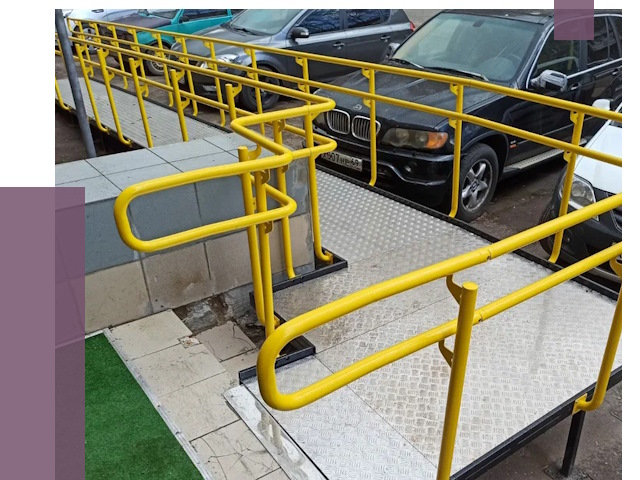 Стационарные пандусы в Уссурийске от 12372 руб. | ПРОЛЁТ-Сср