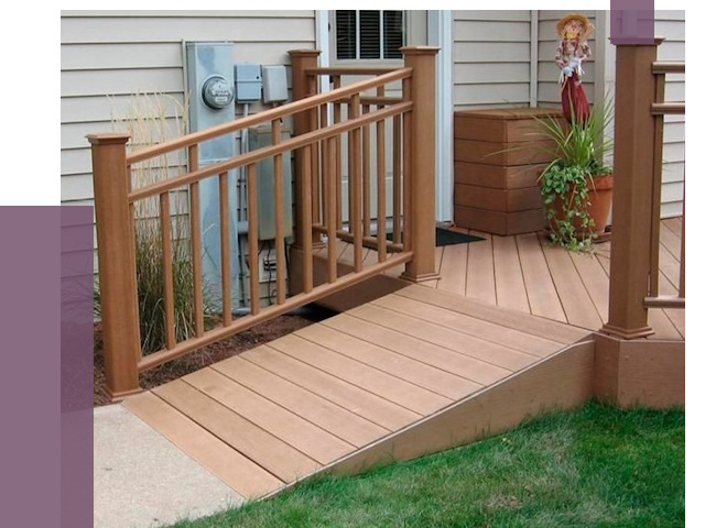 Пандус на крыльцо в Уссурийске под ключ от 7836 руб. 