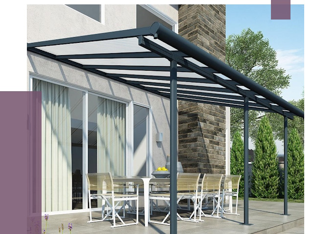 Навесы пристенные в Уссурийске от 9176 руб. — монтаж и установка | ПРОЛЁТ-Сср