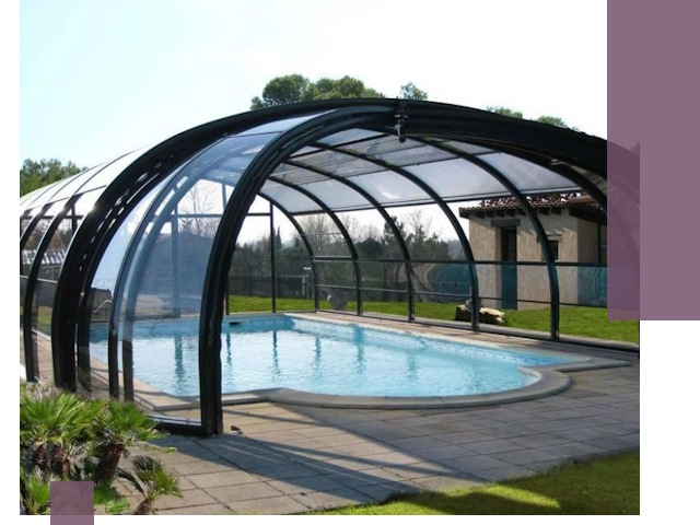 Навесы для бассейна в Уссурийске: изготовление и монтаж под ключ