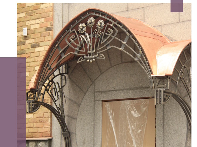 Арочные козырьки в Уссурийске от 14692 руб. 