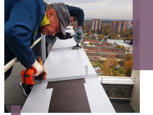 Монтаж парапетов в Уссурийске — установка прочных металлических ограждений