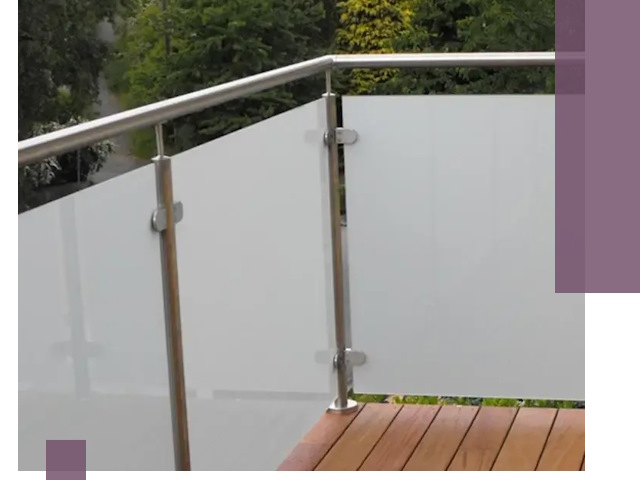 Алюминиевые парапеты для балконов и террас в Уссурийске