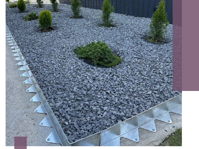 Оцинкованные металлические бордюры под заказ в Уссурийске