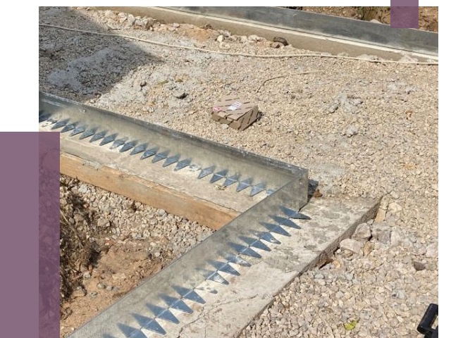 Нержавеющие бордюры в Уссурийске от 4846 руб. под ключ | ПРОЛЁТ-Сср