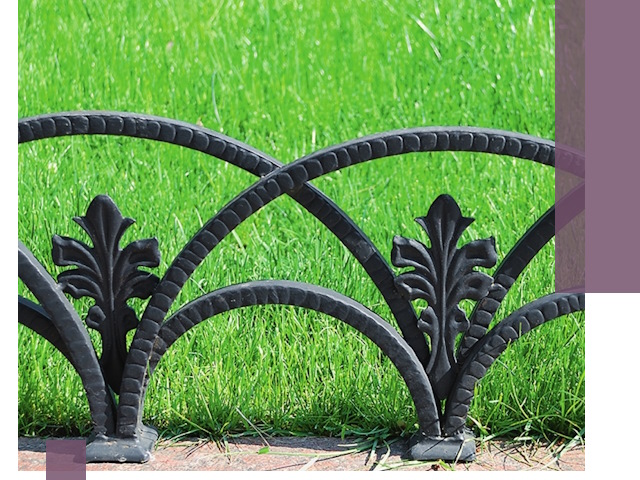 Декоративные металлические бордюры под ключ в Уссурийске