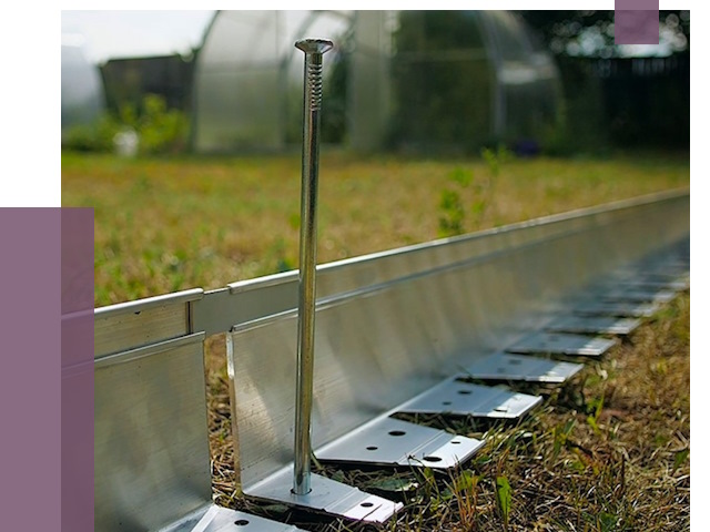 Металлические бордюры для газона в Уссурийске от 4330 руб. | ПРОЛЁТ-Сср