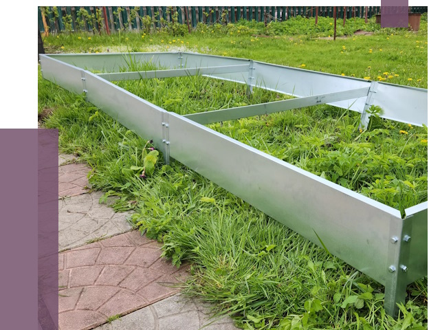 Металлические бордюры для грядок в Уссурийске от 1804 руб. 