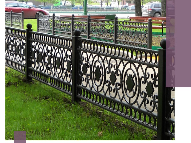 Секционные газонные ограждения под ключ в Уссурийске