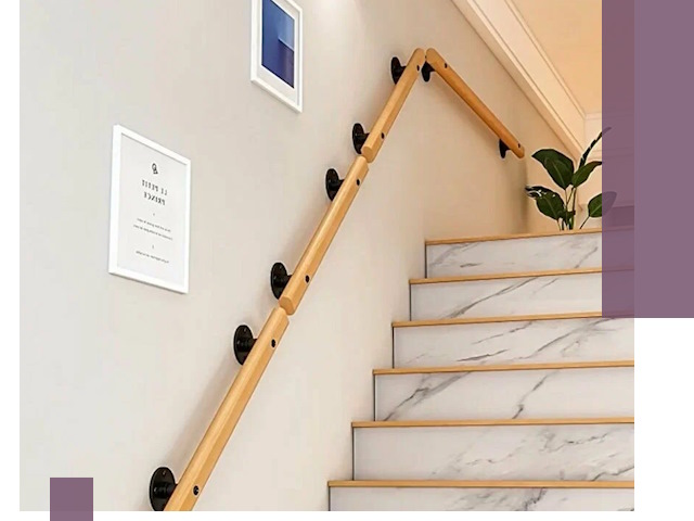 Поручни металлические и деревянные под ключ в Уссурийске