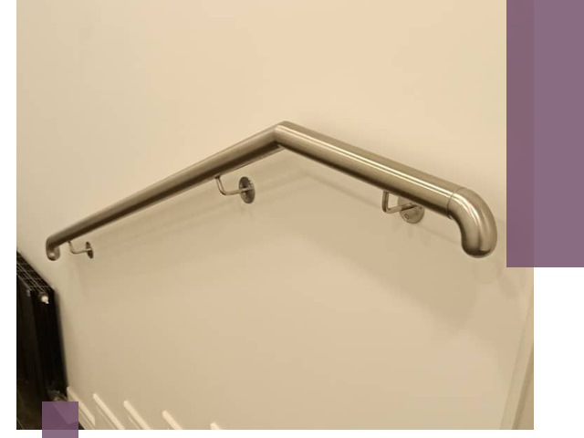 Изготовление пристенных поручней в Уссурийске под ключ за сроки